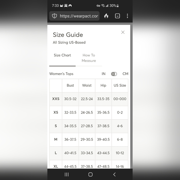Pact organic gray everyday shelf bra camisole size small - Picture 7 of 7